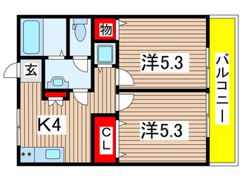 間取図 武庫之荘サンパレス