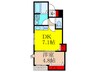 BF maison haut chateau 1DKの間取り