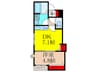 BF maison haut chateau 1DKの間取り