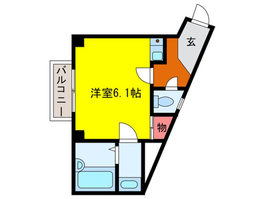 間取図 サンフラットあい