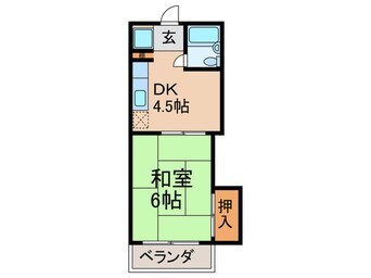 間取図 メゾンナニワ