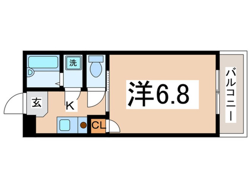 間取図 Ｎｉｃｈｅｒａ加美