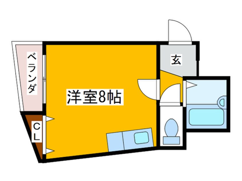 間取図 シティーコート高津エレガンス