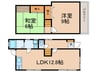 南多聞台3丁目貸家Ⅱ 2LDKの間取り