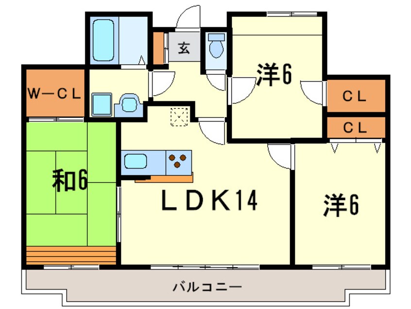 間取図 柳本北館