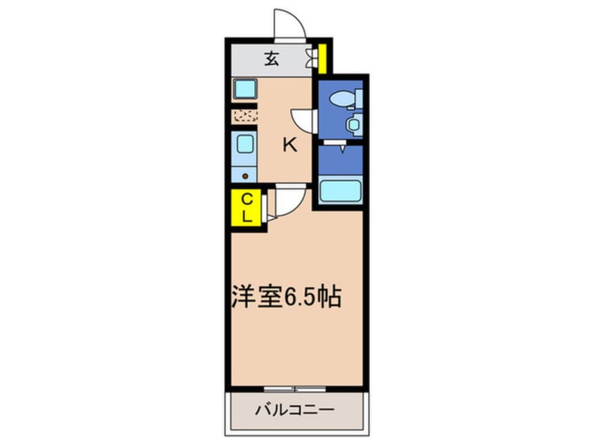 間取図 グリーン・ネス神戸駅前