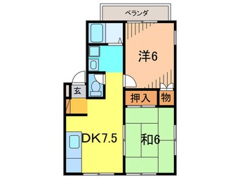 間取図 エステ－トピアＮ