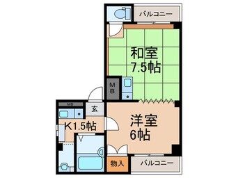 間取図 ツ－バイホ－ムビル