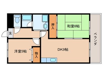 間取図 ヴェルドミール桂坂