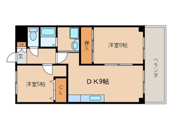 間取図 ヴェルドミール桂坂