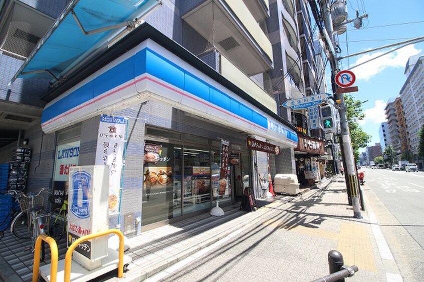 ローソン四条大宮店(コンビニ)まで400m アルカディア壬生