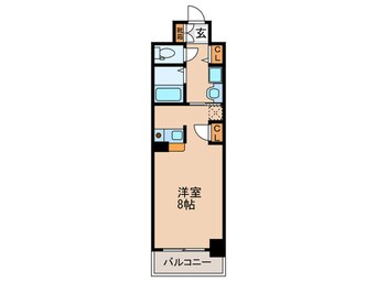 間取図 レジディア天神橋