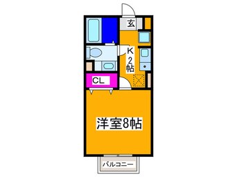 間取図 ヴェルドミールⅠ