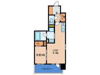 間取図 ジオエント福島野田レジデンス