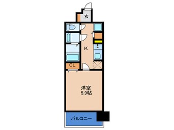 間取図 ジオエント福島野田レジデンス
