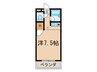 アルカディア高辻 1Kの間取り
