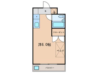 間取図 シンコーヴィラ