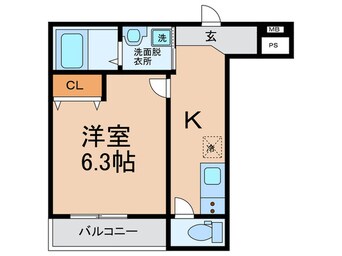 間取図 フジパレス住吉山之内