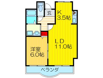 間取図 レクシア野崎