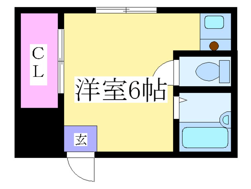 間取図 セジュ－ルコバヤシ