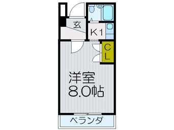 間取図 ネオコーポ四条畷