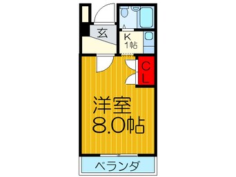 間取図 ネオコーポ四条畷