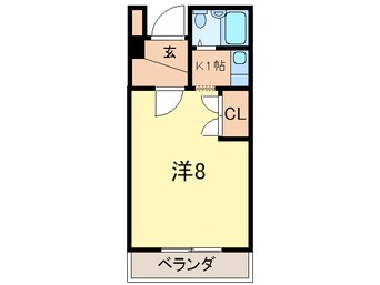 間取図 ネオコーポ四条畷