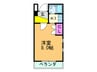 ネオコーポ四条畷 1Kの間取り