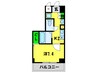 ＭＰＬＡＺＡ住吉公園弐番館 1Kの間取り