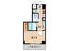 ＭＰＬＡＺＡ住吉公園弐番館 1Kの間取り