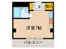 ロイヤルマンションサカモト 1Rの間取り