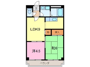 間取図 レボンヌ尼崎