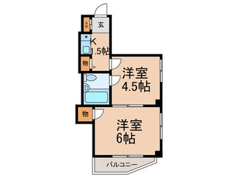 間取図 ル・パレ将軍