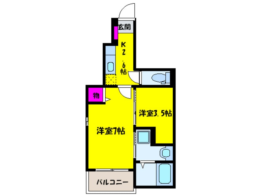 間取図 ベルクレスト