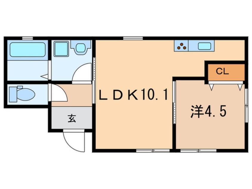 間取図 芦屋精道ars