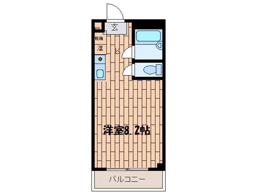 間取図 ハイツキョウエイ