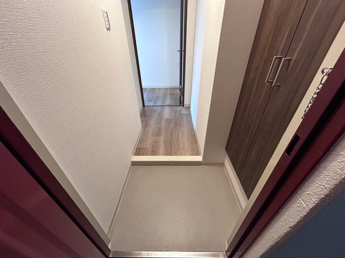 玄関 桜川シティーハイツ