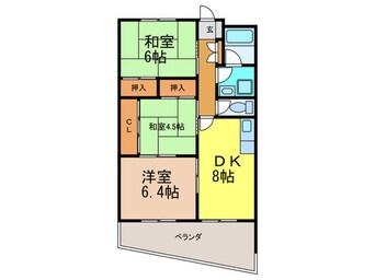 間取図 ラパ－ス