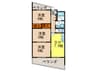 ラパ－ス 3DKの間取り