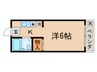 ピロティ－ハヤシ 1Kの間取り