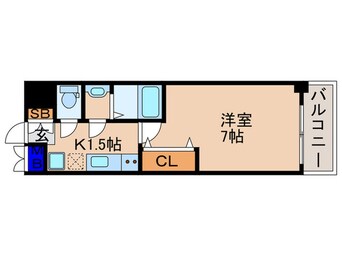 間取図 Luxe京都西大路