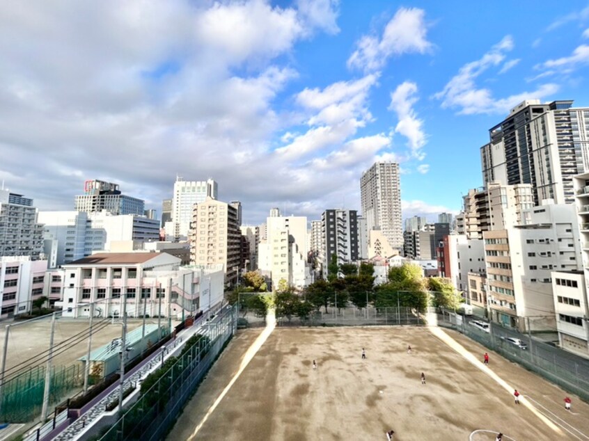 室内からの展望 Vesta京町堀