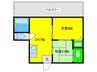 正栄館 2DKの間取り