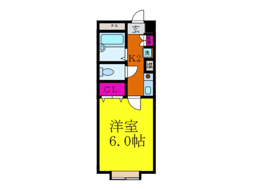 間取図 グレ－スハイム光