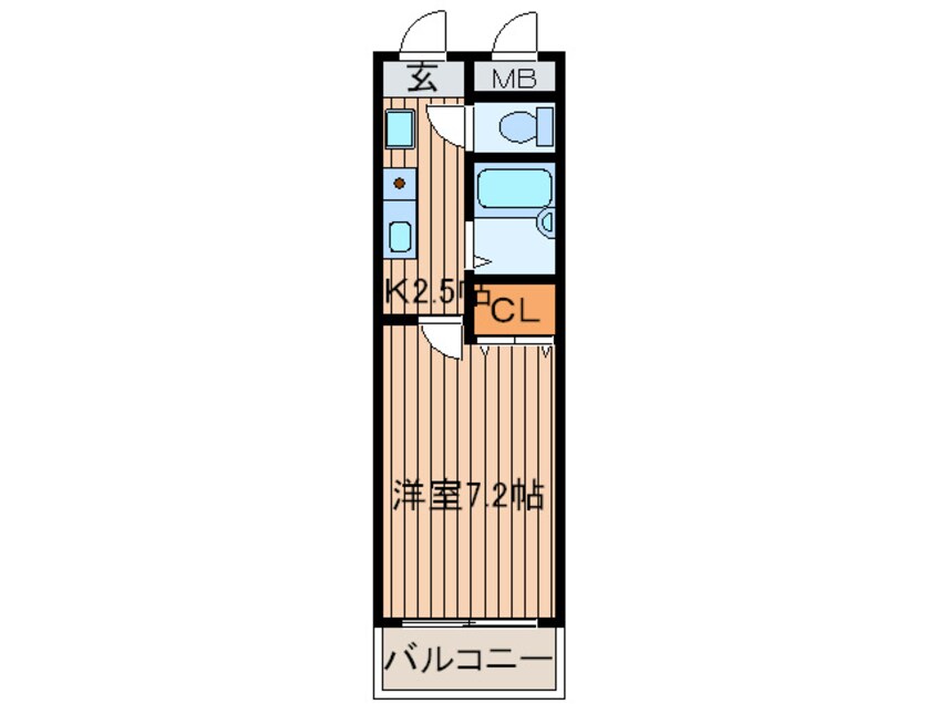 間取図 Ｋ緑地