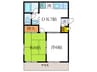 SEA　OAKSⅡ 2DKの間取り