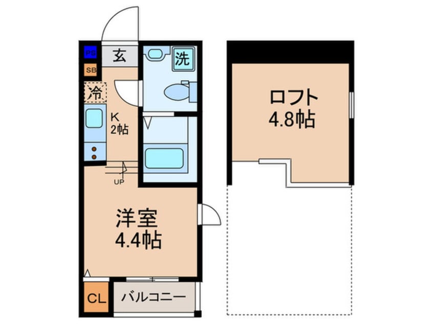 間取図 サンライズ十条