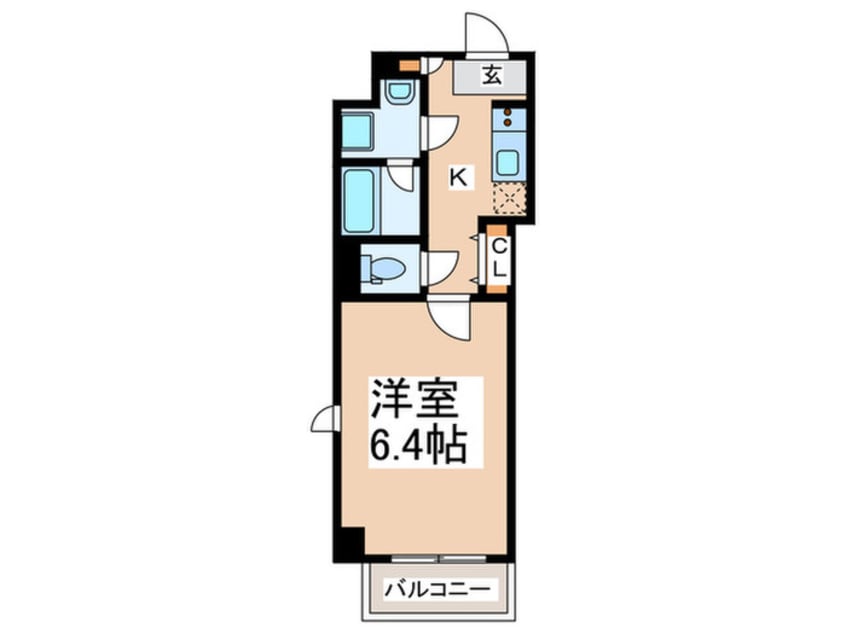 間取図 Luce　Kujonishi