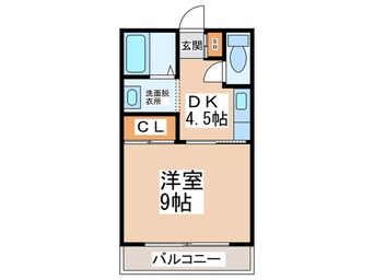 間取図 キンキ北ハイツ