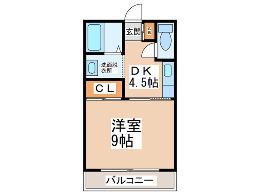 間取図 キンキ北ハイツ